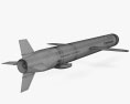 Томагавк крылатая ракета 3D модель