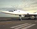 圖-160戰略轟炸機 3D模型