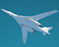 투폴레프 Tu-160 3D 모델 