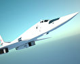 Tupolew Tu-160 3D-Modell
