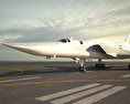 Tupolev Tu-22M Modello 3D