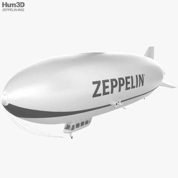Zeppelin NT Modelo 3d