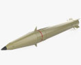 Зульфікар балістична ракета 3D модель