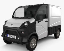 Aixam D-Truck Van 2022 3D model