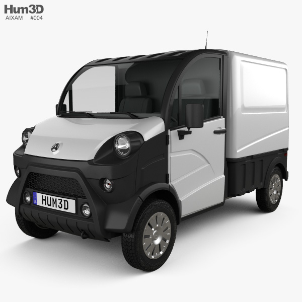 Aixam D-Truck Van 2023 3D model