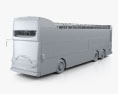 Alexander Dennis Enviro500 Open Top Bus 2005 3D-Modell clay render