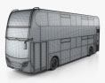 Alexander Dennis Enviro400H 二階建てバス 2015 3Dモデル wire render