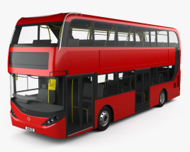 3D model of Alexander Dennis Enviro400H City Double-Decker Bus 2015