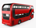 Alexander Dennis Enviro400H City Double-Decker Bus 2015 3d model back view