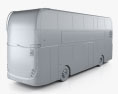 Alexander Dennis Enviro400 Autobus a due piani 2015 Modello 3D clay render
