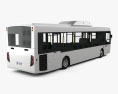 Alexander Dennis Enviro200H Bus 2016 3D-Modell Rückansicht