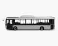 Alexander Dennis Enviro200H Bus 2016 3D-Modell Seitenansicht