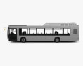 Alexander Dennis Enviro350H Autobus 2016 Modello 3D vista laterale
