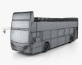 Alexander Dennis Enviro400 Open Top Bus 2015 3d model wire render