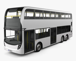 Alexander Dennis Enviro500 Autobús de dos pisos 2016 Modelo 3D