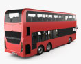 Alexander Dennis Enviro 500 Autobus a due piani con interni 2016 Modello 3D vista posteriore