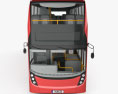 Alexander Dennis Enviro 500 Autobus a due piani con interni 2016 Modello 3D vista frontale
