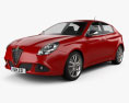 Alfa Romeo Giulietta 2012 3D 모델 