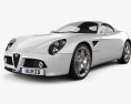 Alfa Romeo 8C Competizione 2011 3D-Modell