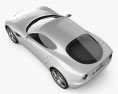 Alfa Romeo 8C Competizione 2011 3D-Modell Draufsicht