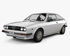 3D model of Alfa Romeo Sprint 1976