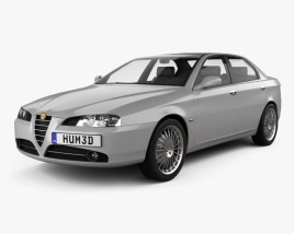 3D model of Alfa Romeo 166 2007