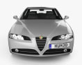 Alfa Romeo 166 2007 Modelo 3D vista frontal