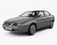 Alfa Romeo 166 2003 3d model