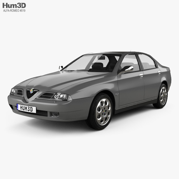 Alfa Romeo 166 2003 3D model