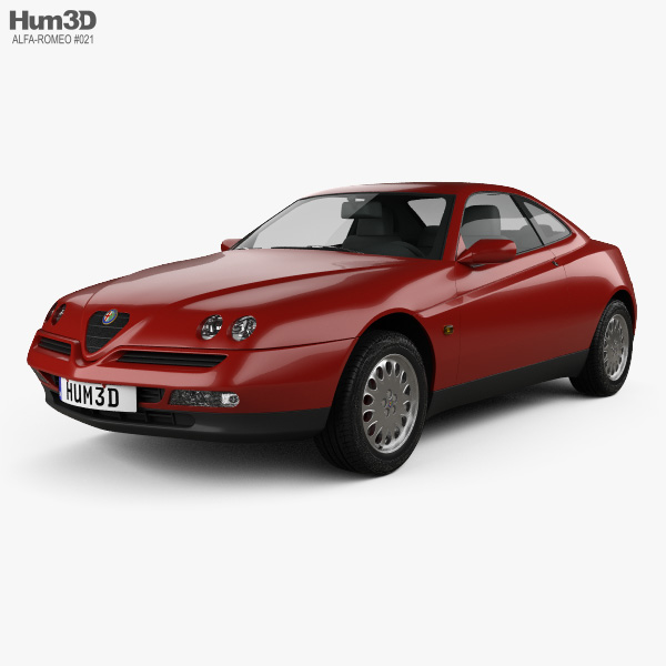 Alfa Romeo GTV 1998 3D model