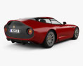 Alfa Romeo TZ3 Stradale 2011 3D模型 后视图