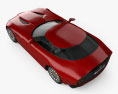 Alfa Romeo TZ3 Stradale 2011 3D模型 顶视图