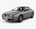 Alfa Romeo 156 2002 3d model