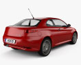 Alfa Romeo GT 2010 3D-Modell Rückansicht