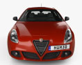 Alfa Romeo Giulietta Quadrifoglio Verde 2017 3D модель front view