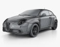 Alfa Romeo MiTo Quadrifoglio Verde 2017 3Dモデル wire render