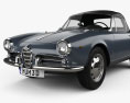 Alfa Romeo Giulietta Spider 1955 3D 모델 