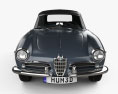 Alfa Romeo Giulietta Spider 1955 3D-Modell Vorderansicht