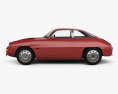 Alfa Romeo Giulietta 1960 3D модель side view