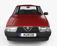 Alfa Romeo 75 1991 3D 모델  front view