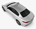 Alfa Romeo Giulia 2019 3D模型 顶视图