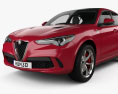 Alfa Romeo Stelvio Quadrifoglio 2021 3D-Modell