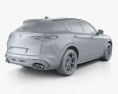 Alfa Romeo Stelvio Quadrifoglio 2021 3D模型