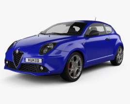 Alfa Romeo MiTo Veloce 2019 3D-Modell