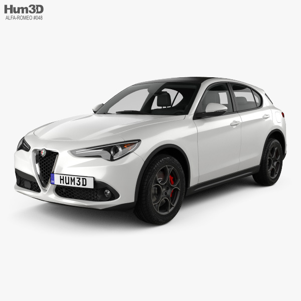 Alfa Romeo Stelvio Q4 2020 3D model