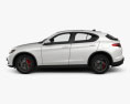 Alfa Romeo Stelvio Q4 2020 3d model side view