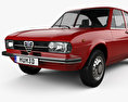 Alfa Romeo Alfasud 1972 3D-Modell