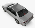 Alfa Romeo 164 LS 1998 3D模型 顶视图