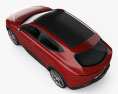 Alfa Romeo Tonale concept 2020 Modèle 3d vue du dessus