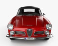 Alfa Romeo 2600 spider touring 1962 3D модель front view